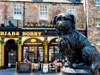Produktbild: CALVENDO Puzzle Edinburgh: Greyfriars Bobby | 1000 Teile Lege-Gr&ouml;&szlig;e 64x48cm Foto-Puzzle f&uuml;r gl&uuml;ckliche Stunden