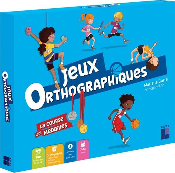 Produktbild: Jeux orthographiques : la course aux m&eacute;dailles