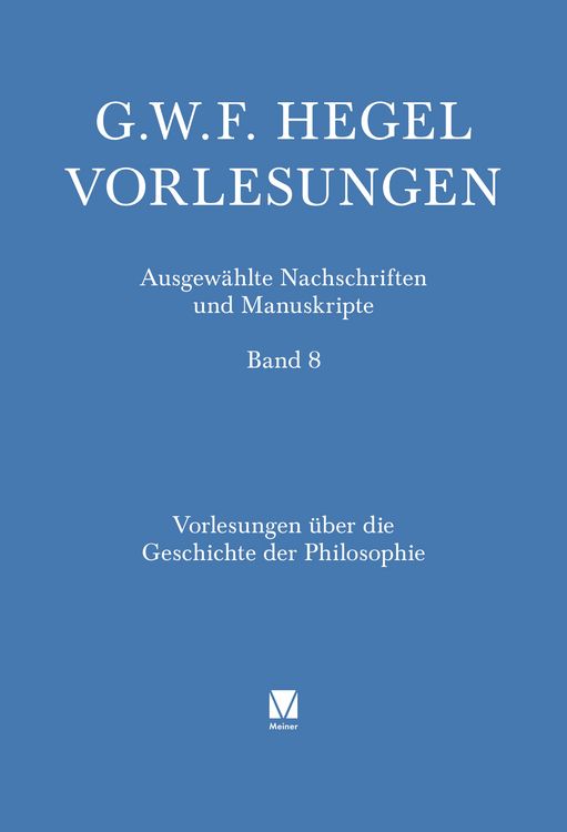 Produktbild: Vorlesungen &uuml;ber die Geschichte der Philosophie. Teil 3