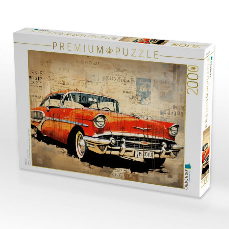 Produktbild: CALVENDO Puzzle Oldtimer | 2000 Teile Lege-Gr&ouml;&szlig;e 90x67cm Foto-Puzzle f&uuml;r gl&uuml;ckliche Stunden