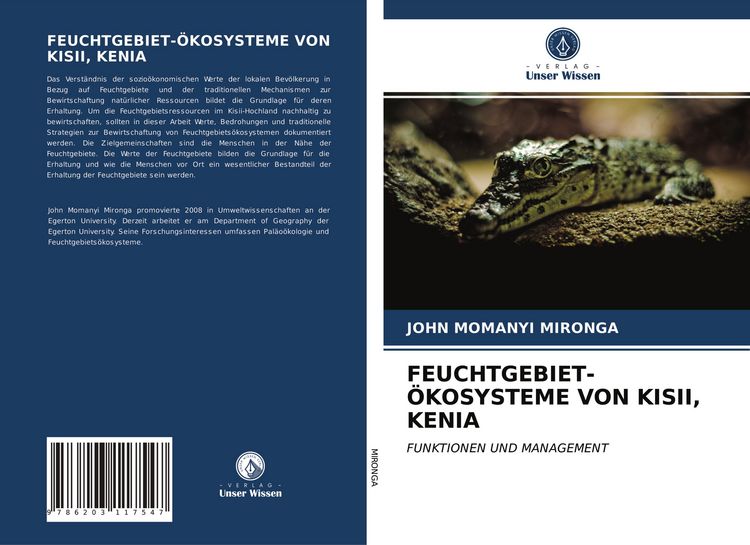 Produktbild: Feuchtgebiet-&Ouml;kosysteme von Kisii, Kenia
