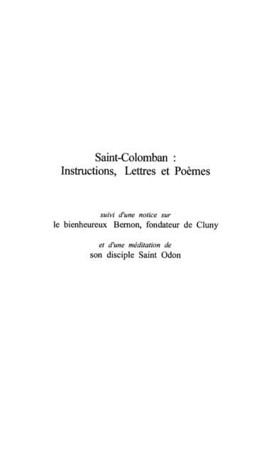 Produktbild: Saint Colomban