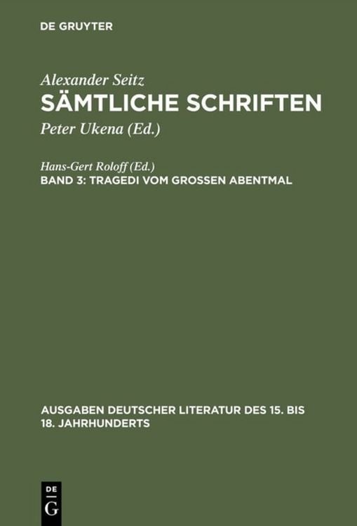 Produktbild: Tragedi vom Gro&szlig;en Abentmal