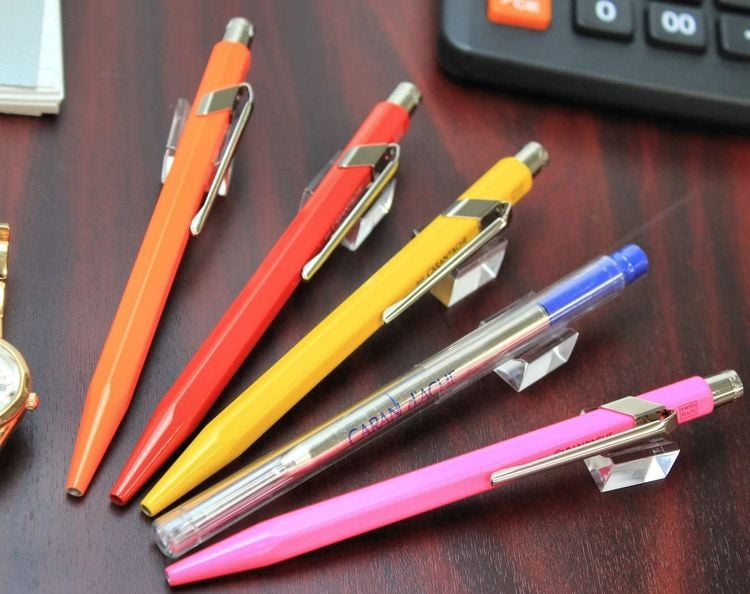 Produktbild: Caran d'Ache Kugelschreiber Ersatzmine Goliath Blau Medium