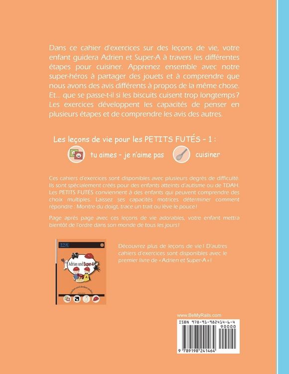 Produktbild: LES PETITS FUT&Eacute;S Cuisiner & aimer avec Adrien et Super-A