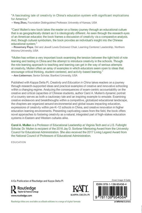 Produktbild: Creativity and Education in China