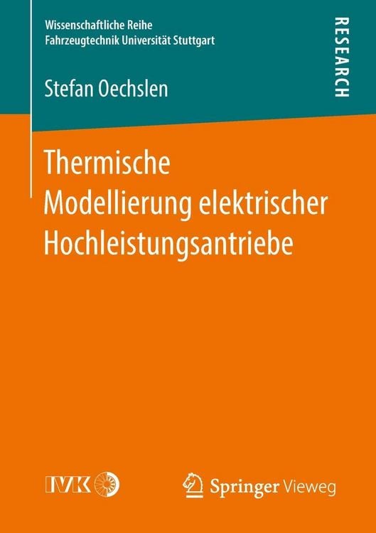 Produktbild: Thermische Modellierung elektrischer Hochleistungsantriebe