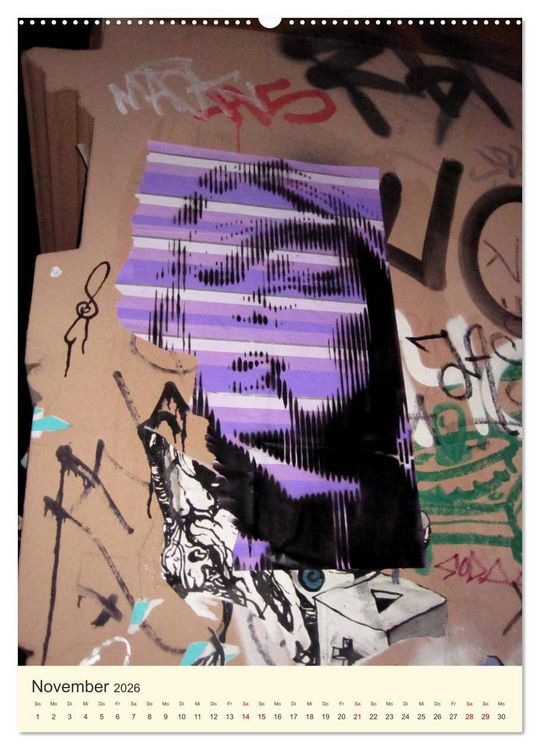 Produktbild: Famous Women in StreetArt (Wandkalender 2026 DIN A2 hoch), CALVENDO Monatskalender