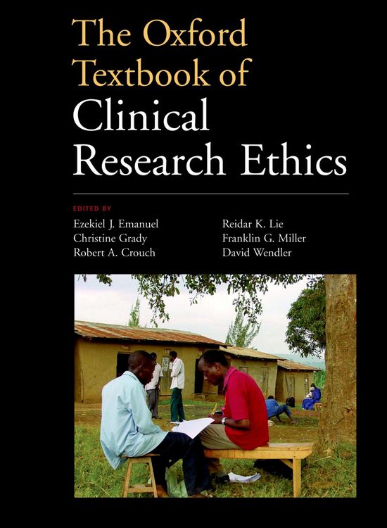 Produktbild: The Oxford Textbook of Clinical Research Ethics