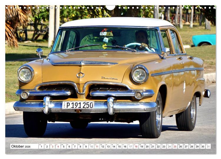 Produktbild: DODGE - Auto-Legenden der 50er Jahre (Wandkalender 2026 DIN A3 quer), CALVENDO Monatskalender