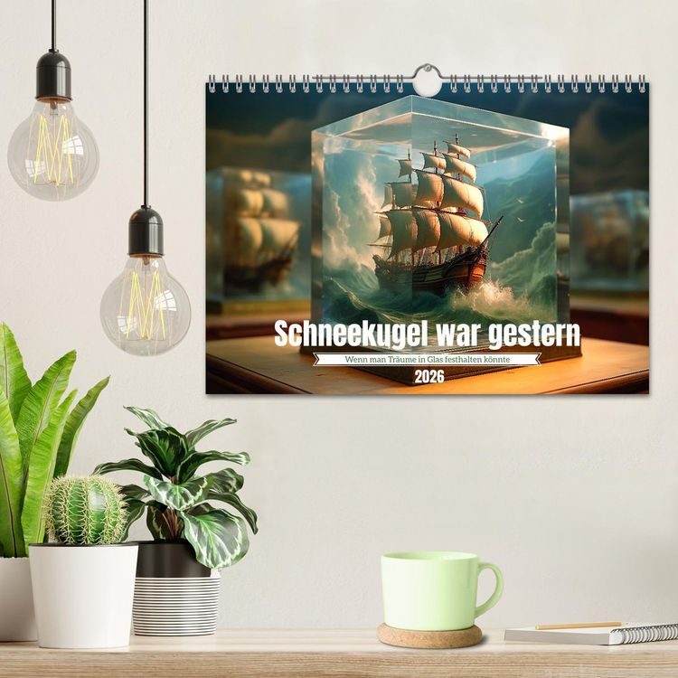 Produktbild: Schneekugel war gestern (Wandkalender 2026 DIN A4 quer), CALVENDO Monatskalender
