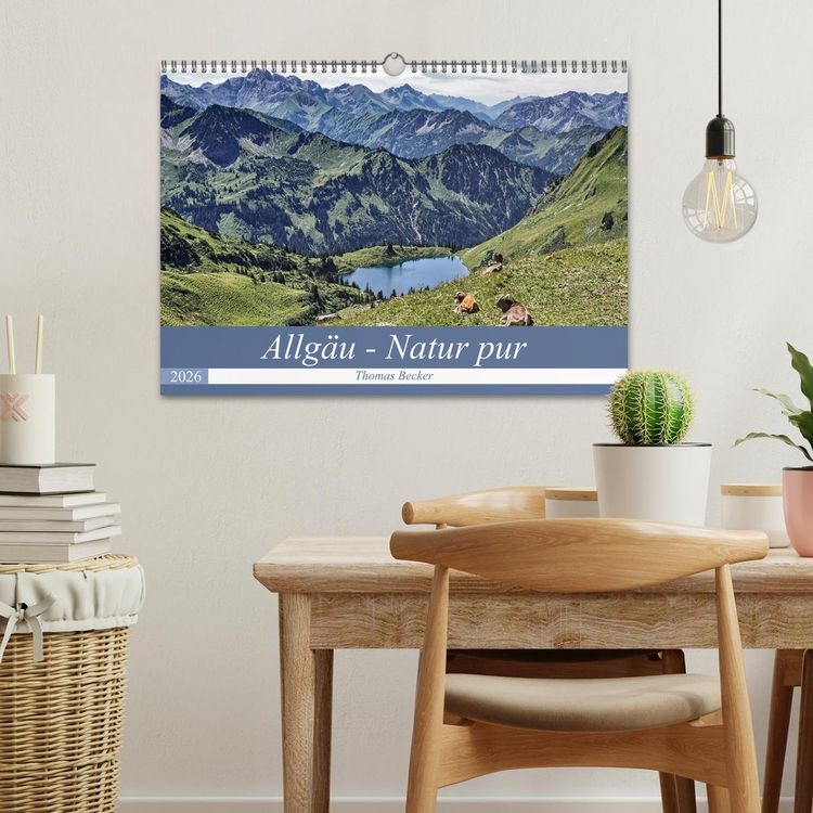 Produktbild: Allg&auml;u - Natur pur (Wandkalender 2026 DIN A3 quer), CALVENDO Monatskalender