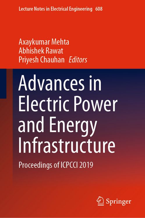 Produktbild: Advances in Electric Power and Energy Infrastructure
