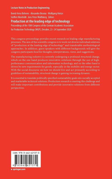 Produktbild: Production at the leading edge of technology
