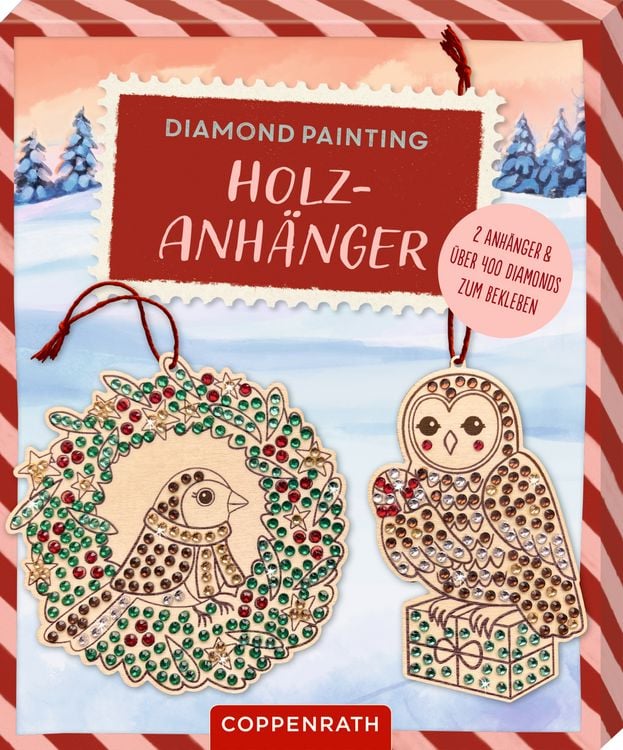 Produktbild: Diamond Painting Holzanh&auml;nger