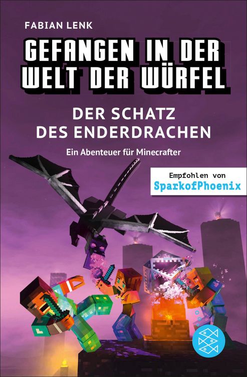 Produktbild: Gefangen in der Welt der W&uuml;rfel. Der Schatz des Enderdrachen. Ein Abenteuer f&uuml;r Minecrafter