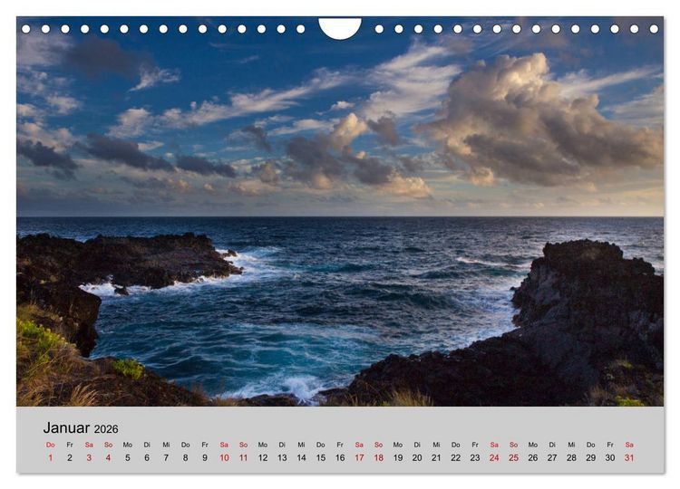 Produktbild: Azoren - S&atilde;o Miguel (Wandkalender 2026 DIN A4 quer), CALVENDO Monatskalender