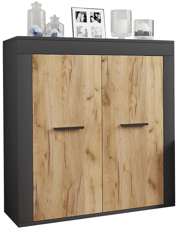 Produktbild: Holz Kommode Sideboard Anrichte Usilo 2 Dreht&uuml;ren