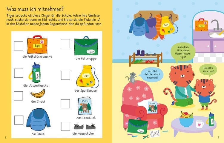 Produktbild: Mein Mitmachbuch zum Schulanfang