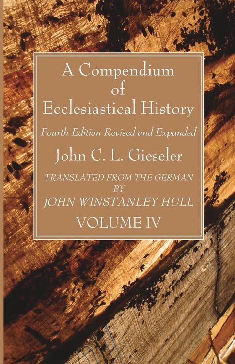 Produktbild: A Compendium of Ecclesiastical History, Volume 4