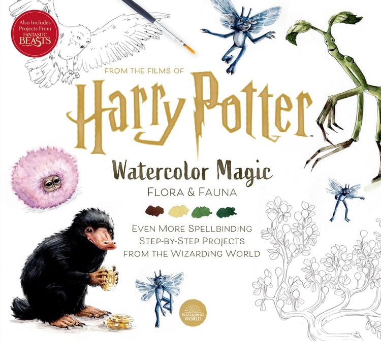 Produktbild: Harry Potter: Watercolor Magic: Flora & Fauna