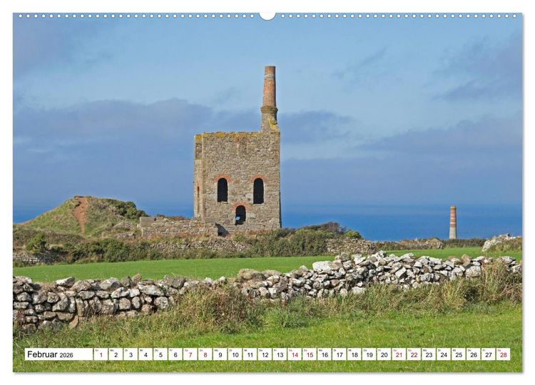 Produktbild: Faszinierende Ansichten von Cornwall (hochwertiger Premium Wandkalender 2026 DIN A2 quer), Kunstdruck in Hochglanz