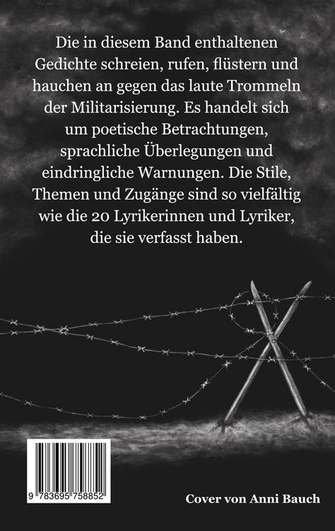 Produktbild: Gedichte gegen die Kriegst&uuml;chtigkeit