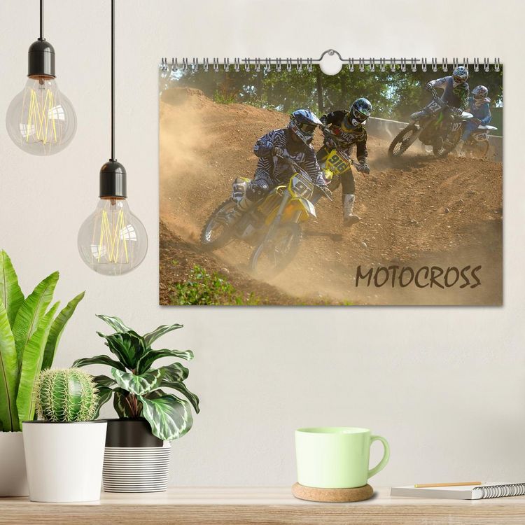 Produktbild: Motocross (Wandkalender 2026 DIN A4 quer), CALVENDO Monatskalender
