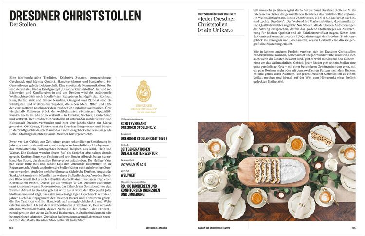 Produktbild: Deutsche Standards &ndash; Marken des Jahrhunderts 2022