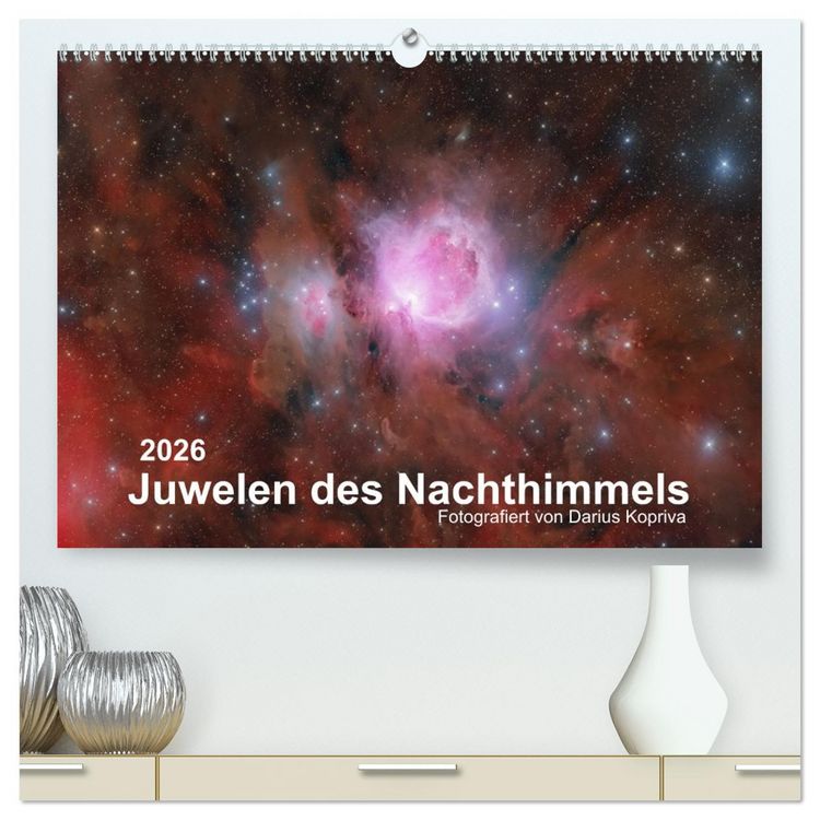 Produktbild: Juwelen des Nachthimmels (hochwertiger Premium Wandkalender 2026 DIN A2 quer), Kunstdruck in Hochglanz