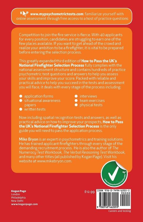 Produktbild: How to Pass the UK's National Firefighter Selection Process