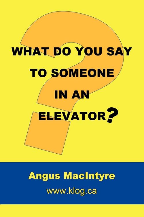 Produktbild: What Do You Say to Someone in an Elevator?