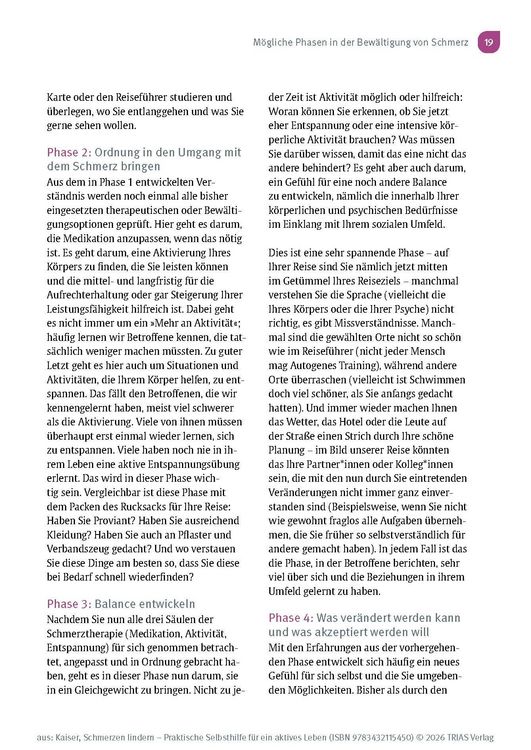 Produktbild: Schmerzen lindern - Praktische Selbsthilfe f&uuml;r ein aktives Leben