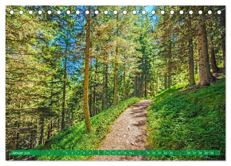 Produktbild: Wege f&uuml;r die Seele (Tischkalender 2026 DIN A5 quer), CALVENDO Monatskalender