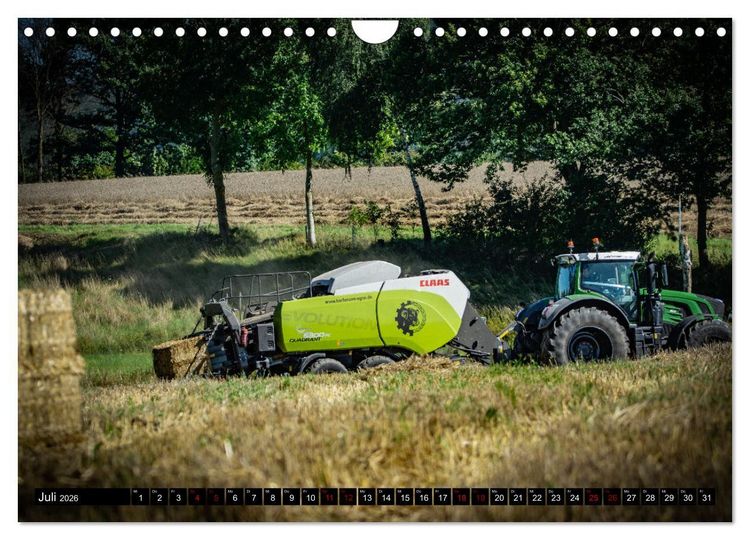 Produktbild: Agrartechnik (Wandkalender 2026 DIN A4 quer), CALVENDO Monatskalender
