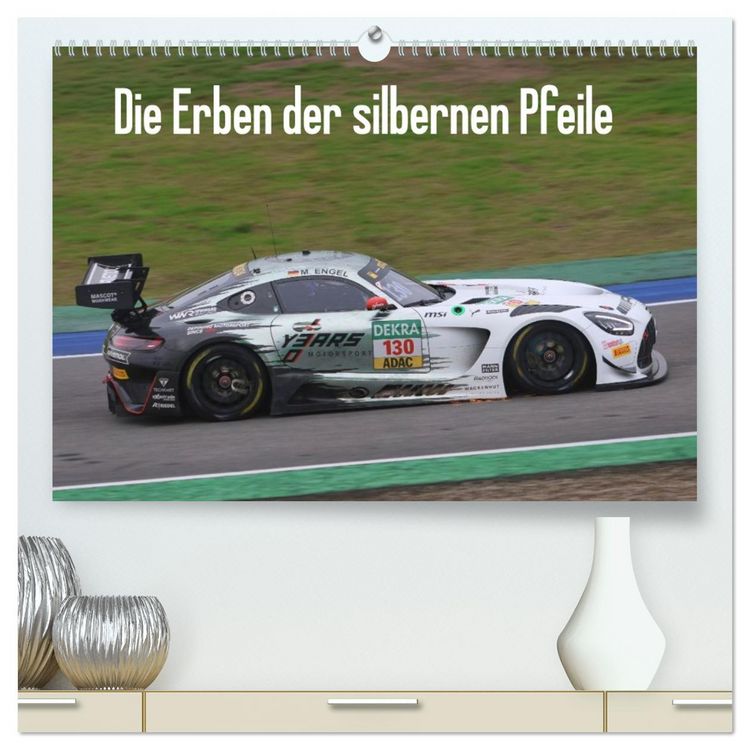 Produktbild: Die Erben der silbernen Pfeile (hochwertiger Premium Wandkalender 2026 DIN A2 quer), Kunstdruck in Hochglanz
