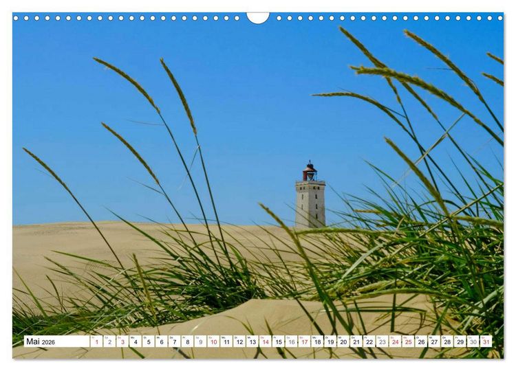 Produktbild: Rubjerg Knude Fyr (Wandkalender 2026 DIN A3 quer), CALVENDO Monatskalender