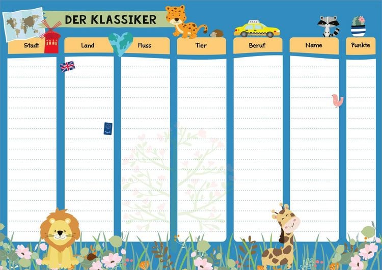 Produktbild: Stadt, Land, Tier