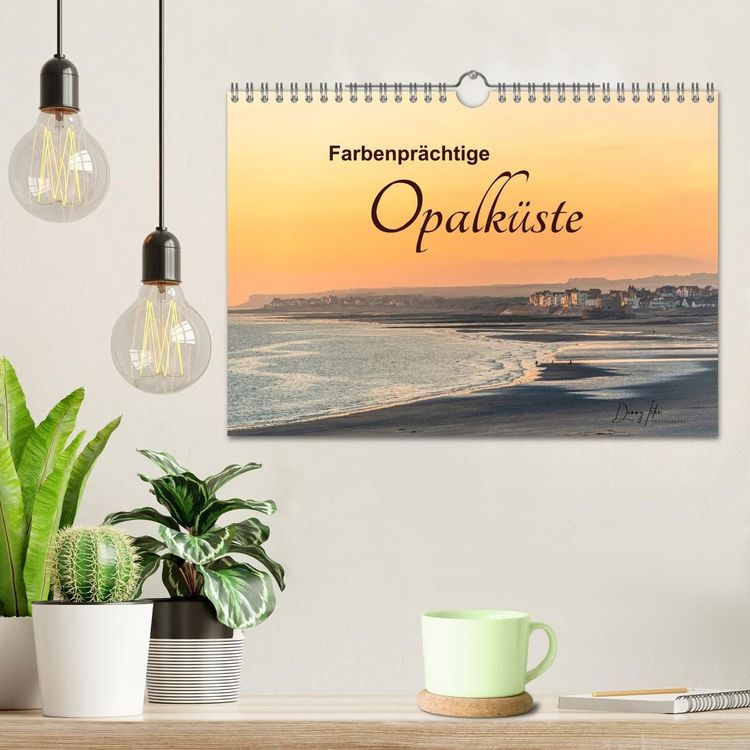 Produktbild: Farbenpr&auml;chtige Opalk&uuml;ste (Wandkalender 2027 DIN A4 quer), CALVENDO Monatskalender