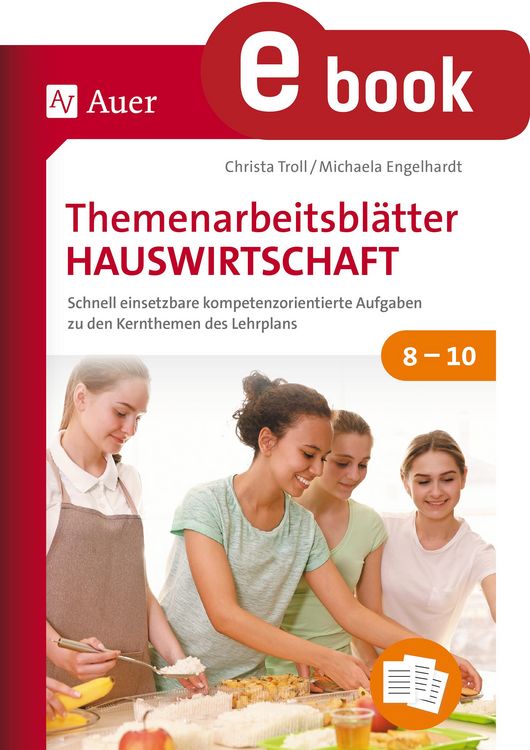 Produktbild: Themenarbeitsbl&auml;tter Hauswirtschaft 8-10