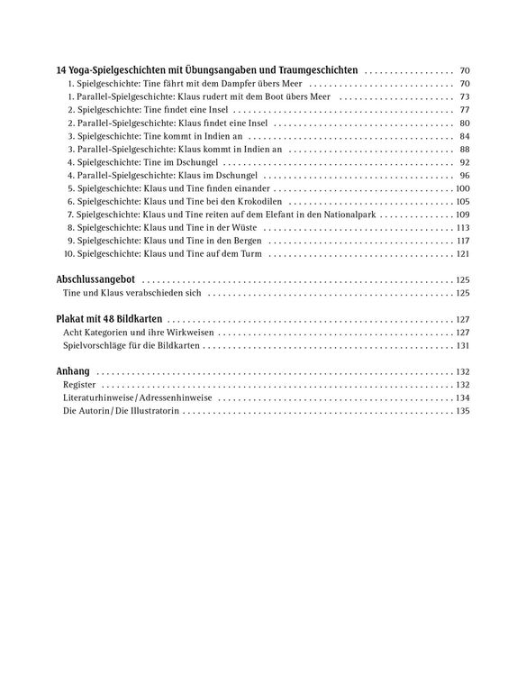 Produktbild: Das Kinderyoga-Spielebuch