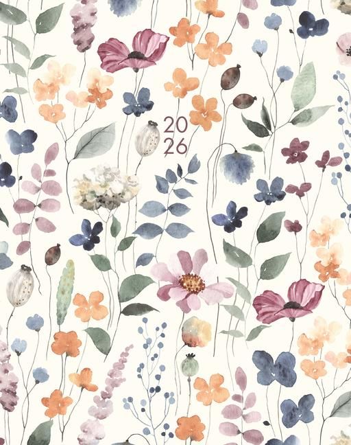 Produktbild: Garden Botanical 2026 7.5 X 9.5 Booklet Monthly Planner