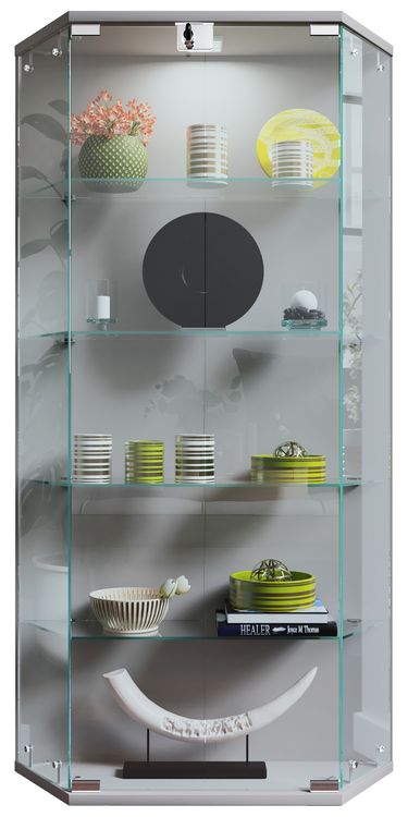 Produktbild: Wandvitrine H&auml;ngevitrine Glasvitrine Benila L