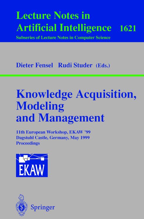 Produktbild: Knowledge Acquisition, Modeling and Management