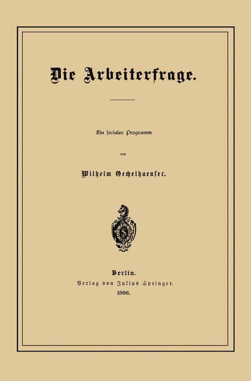 Produktbild: Die Arbeiterfrage