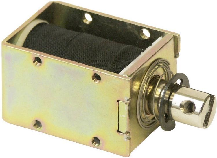 Produktbild: RED MAGNETICS ITS-LS-1614-Z-12VDC Hubmagnet ziehend 0.2 N/mm 6.6 N/mm 12 V/DC 2W