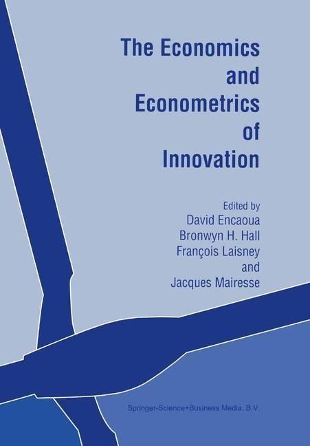 Produktbild: The Economics and Econometrics of Innovation