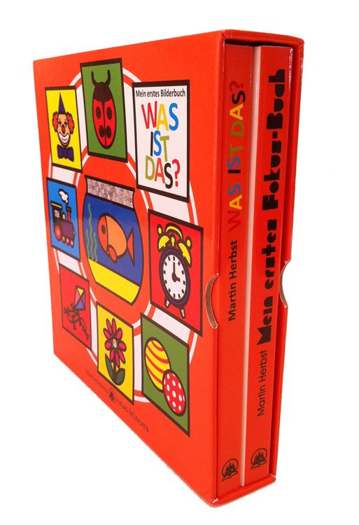 Produktbild: Meine ersten Bilderb&uuml;cher: Mein erstes Fokusbuch - Baby lernt sehen & Mein erstes Bilderbuch &bdquo;WAS IST DAS?&ldquo;, 2. Bde.