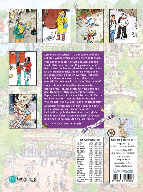 Produktbild: Das gro&szlig;e OSNABR&Uuml;CK-Wimmelbuch