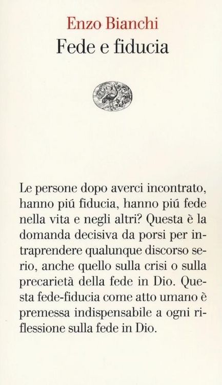 Produktbild: Fede e fiducia